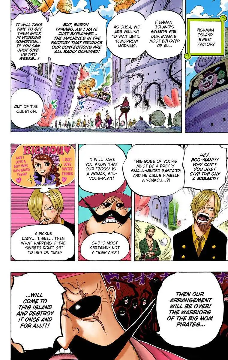 One Piece - Digital Colored Comics Chapter 651 13